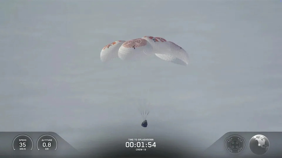 Space station astronauts return to Earth after 5-month mission 1 Space station astronauts return to Earth after 5-month mission - readd.org 2025